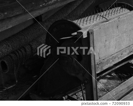 Autumn of farm equipment 72090933