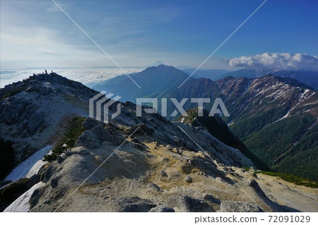 從小嶽山岳的山頂 從小嶽山岳的山頂 72091029