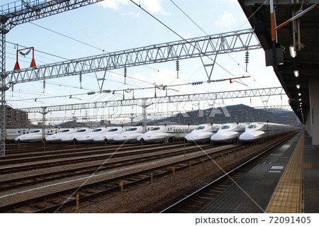 At Hakata Car Maintenance Center 72091405