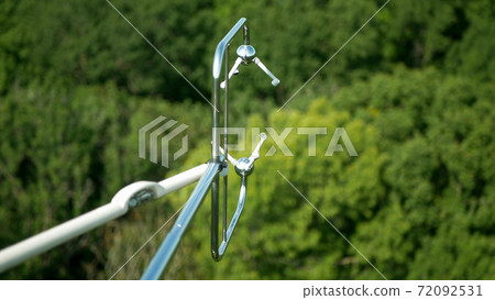 Eddy covariance systems consist sonic anemometer scientific tower station research gas analyzer wind carbon dioxide gas fluctuations. Floodplain forests meteorological weather meteorology measurements 72092531