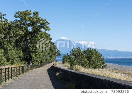 Miho no Matsubara walking path and breakwater Miho no Matsubara walking path and breakwater 72093226