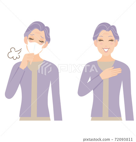 Grandmother cough smile illness virus Grandmother cough smile illness virus 72093811