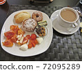 Sicilian hotel breakfast 72095289