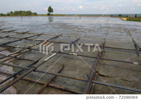 Concreting of Iron Armature Preparation for Building Construction 72096069