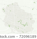 Easy-to-write map of Suginami-ku, Tokyo 72096189