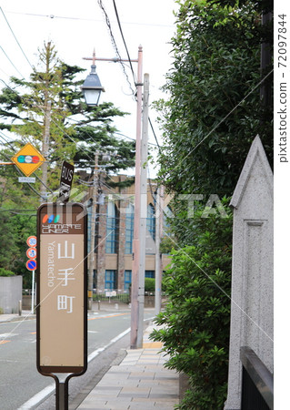 橫濱山手地區的巴士站 72097844