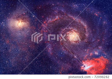 Cluster of stars. Nebula. Elements of this image furnished by NASA Cluster of stars. Nebula. Elements of this image furnished by NASA 72098282