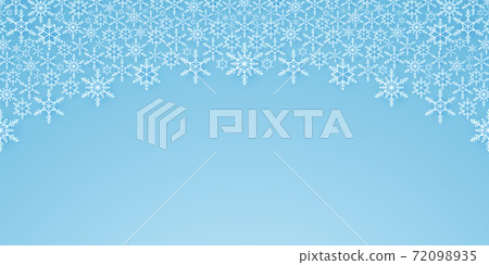 Merry Christmas, snowflakes pattern background, snow falling banner, copy space, paper art style Merry Christmas, snowflakes pattern background, snow falling banner, copy space, paper art style 72098935