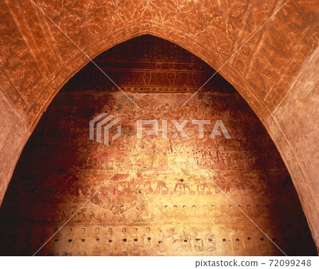 蒲甘Sulamani寺的壁畫 72099248