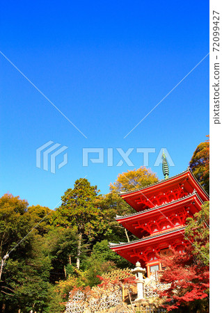 Gifu City, Gifu Park Three-Story Pagoda Scenery Gifu City, Gifu Park Three-Story Pagoda Scenery 72099427