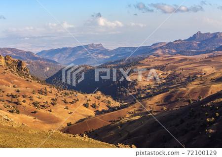 landscape of Bale Mountain, Ethiopia wilderness 72100129