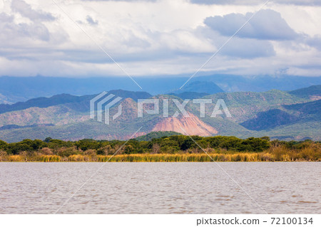 Lake Chamo landscape, Ethiopia Africa Lake Chamo landscape, Ethiopia Africa 72100134