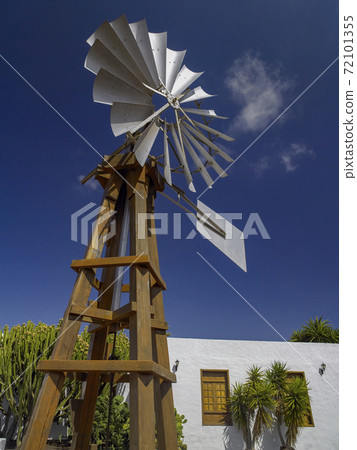 Wind Turbine - Canary Islands - Spain Wind Turbine - Canary Islands - Spain 72101355
