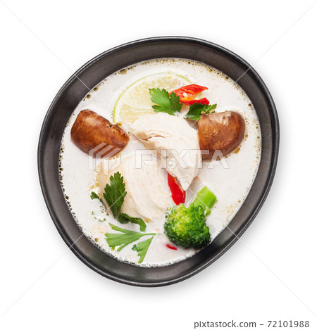 Tom Kha traditional thai soup Tom Kha traditional thai soup 72101988