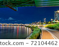 漢江鐵路大橋夜景 72104462