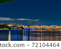 漢江鐵路大橋夜景 72104464