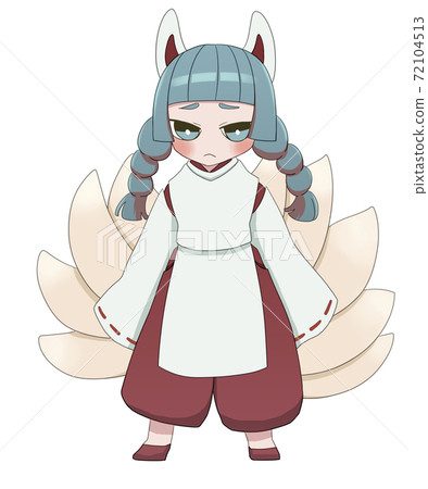 Nine-tailed fox girl in trouble 72104513