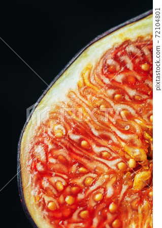 Macro photo of figs in the section Macro photo of figs in the section 72104801