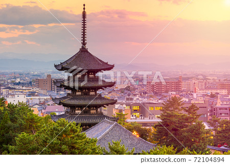 Nara, Japan at Dusk 72104894