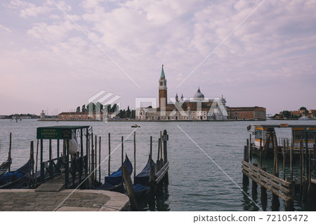 Panoramic view of Laguna Veneta of Venice and San Giorgio Maggiore Island Panoramic view of Laguna Veneta of Venice and San Giorgio Maggiore Island 72105472