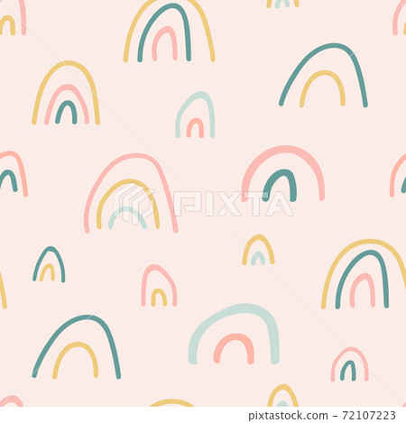 Paper, Party & Kids Materials Water Color Rainbows Hand Drawn Rainbows ...