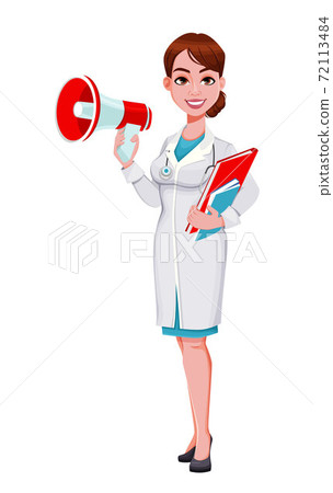 Beautiful young woman doctor Beautiful young woman doctor 72113484