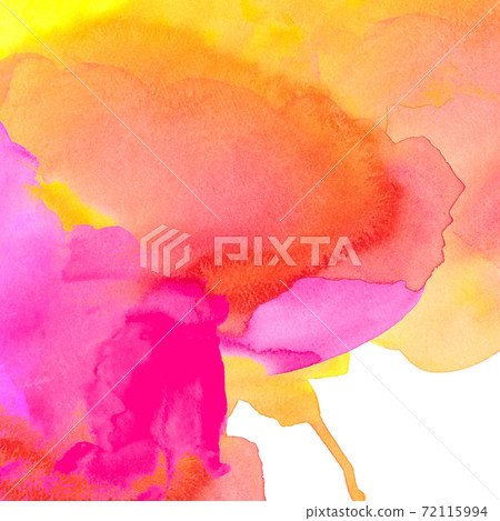 粉色和橙色水彩紋理-有多種變化 粉色和橙色水彩紋理-有多種變化 72115994