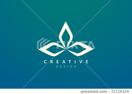 Leaf geometry design creations. Modern minimalist and elegant vector illustration. Suitable for patterns, labels, brands, icons or logos Leaf geometry design creations. Modern minimalist and elegant vector illustration. Suitable for patterns, labels, brands, icons or logos 72116324