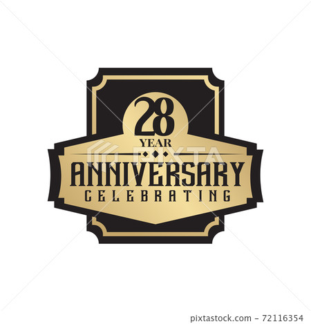 28th anniversary logo design template 28th anniversary logo design template 72116354