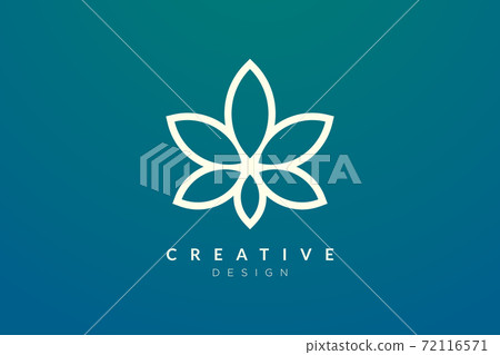 Design abstract flower and leaf logo for spa, hotel, beauty, health, fashion, cosmetic, boutique, salon, yoga, therapy. Simple and modern vector design for your business brand or product. Design abstract flower and leaf logo for spa, hotel, beauty, health, fashion, cosmetic, boutique, salon, yoga, therapy. Simple and modern vector design for your business brand or product. 72116571