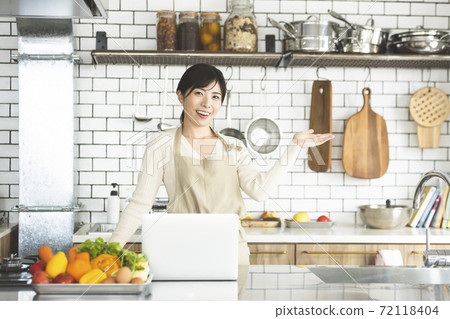 婦女使用送餐服務 72118404