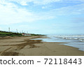 The unpopular Chirihama coast in autumn 72118443