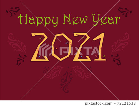 Folk Happy New Year 2021 Folk Happy New Year 2021 72121538