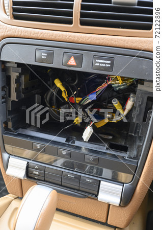 With the car navigation system removed With the car navigation system removed 72122896