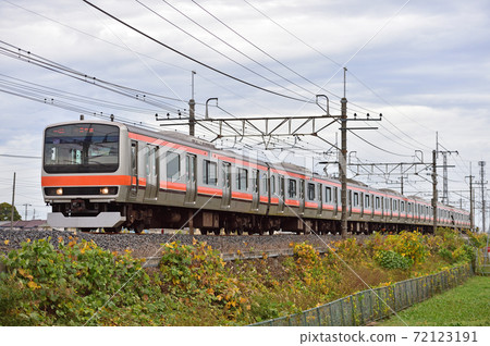 武藏野線南越越谷-東川口JR東日本E231系列0系列MU20編隊（Keiyo） 72123191