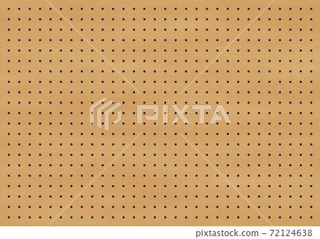 棕色穿孔板背景插畫 72124638