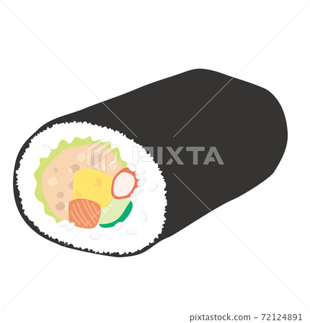 Tuna Kanikama Ehomaki - Stock Illustration [72124891] - PIXTA