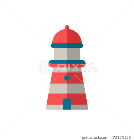 Lighthouse icon. Simple element from port collection. Creative Lighthouse icon for web design, templates, infographics and more 72125190