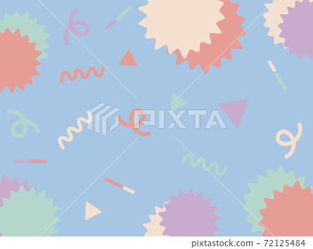 Pop geometric background 72125484