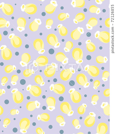 Blueberry flowers seampless pattern Blueberry flowers seampless pattern 72126855