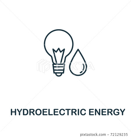Hydroelectric Energy icon from clean energy collection. Simple line element Hydroelectric Energy symbol for templates, web design and infographics Hydroelectric Energy icon from clean energy collection. Simple line element Hydroelectric Energy symbol for templates, web design and infographics 72129235