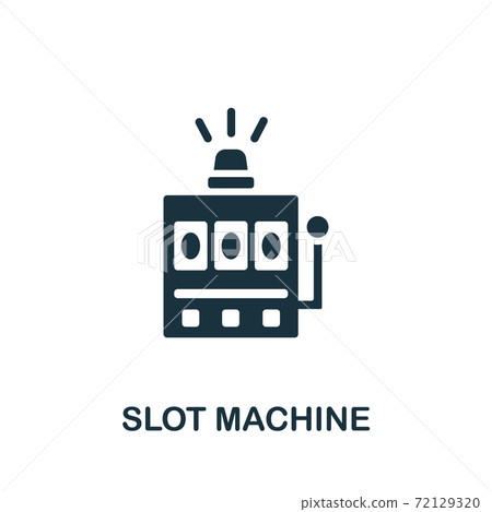 Slot Machine icon. Simple element from casino collection. Creative Slot Machine icon for web design, templates, infographics and more Slot Machine icon. Simple element from casino collection. Creative Slot Machine icon for web design, templates, infographics and more 72129320