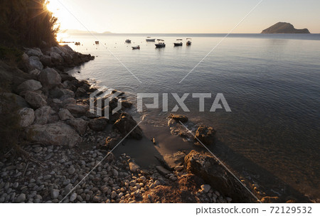 Morning landscape of Zakynthos island, Greece 72129532