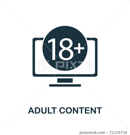 Adult Content icon from banned internet collection. Simple line Adult Content icon for templates, web design and infographics Adult Content icon from banned internet collection. Simple line Adult Content icon for templates, web design and infographics 72129739