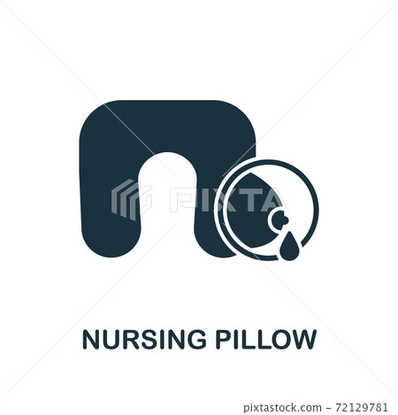 Nursing Pillow icon. Simple element from baby feeding collection. Creative Nursing Pillow icon for web design, templates, infographics and more Nursing Pillow icon. Simple element from baby feeding collection. Creative Nursing Pillow icon for web design, templates, infographics and more 72129781