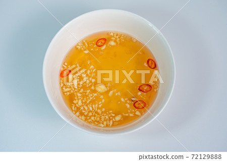 Homemade Vietnamese styled spicy dipping sauce- Nuoc Mam Homemade Vietnamese styled spicy dipping sauce- Nuoc Mam 72129888