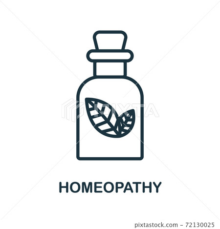 Homeopathy icon from alternative medicine collection. Simple line Homeopathy icon for templates, web design and infographics Homeopathy icon from alternative medicine collection. Simple line Homeopathy icon for templates, web design and infographics 72130025