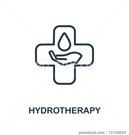 Hydrotherapy icon from alternative medicine collection. Simple line Hydrotherapy icon for templates, web design and infographics Hydrotherapy icon from alternative medicine collection. Simple line Hydrotherapy icon for templates, web design and infographics 72130034