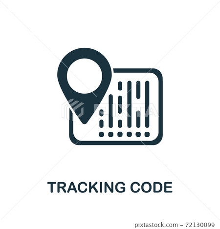 Tracking Code icon from affiliate marketing collection. Simple line Tracking Code icon for templates, web design and infographics Tracking Code icon from affiliate marketing collection. Simple line Tracking Code icon for templates, web design and infographics 72130099
