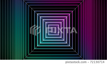 Abstract neon background of squares 72130714